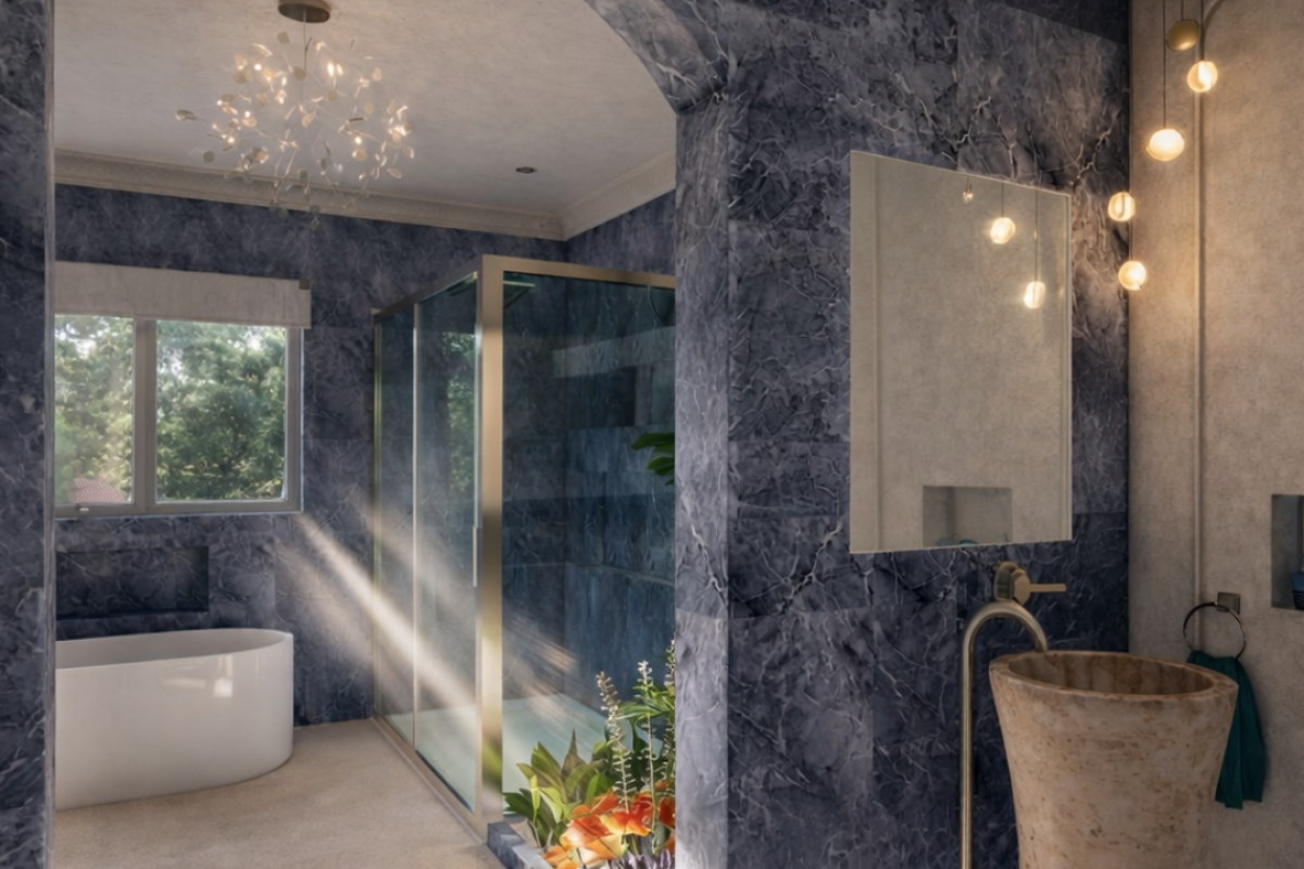 bath blu savoia luxury