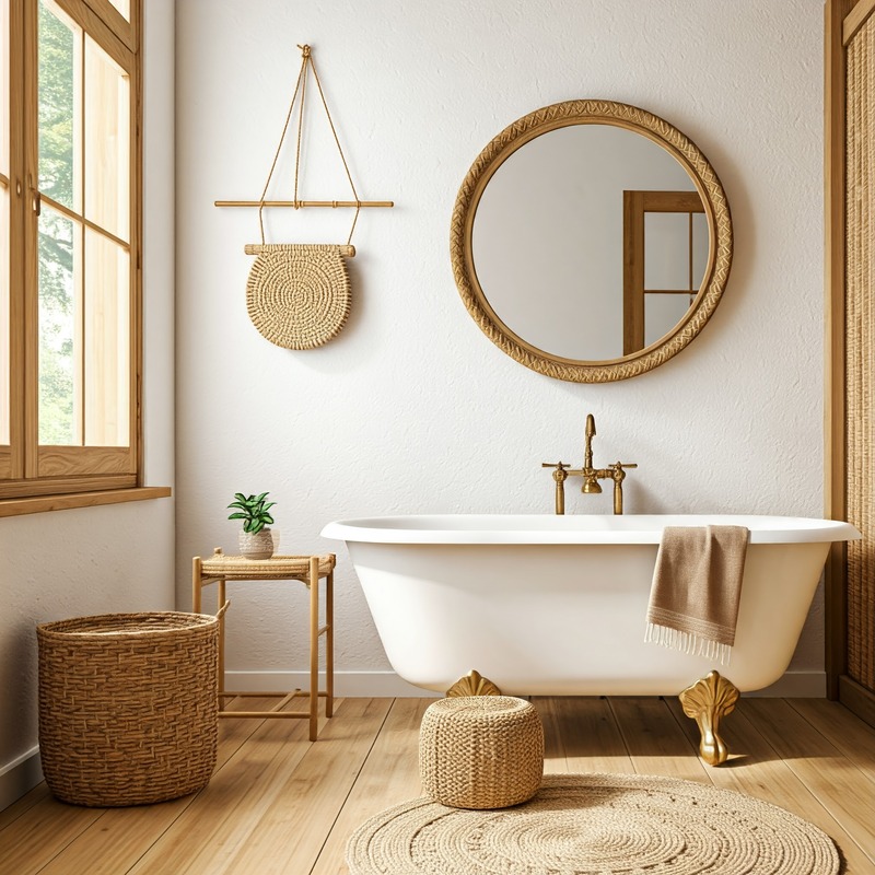 Bagno stile boho