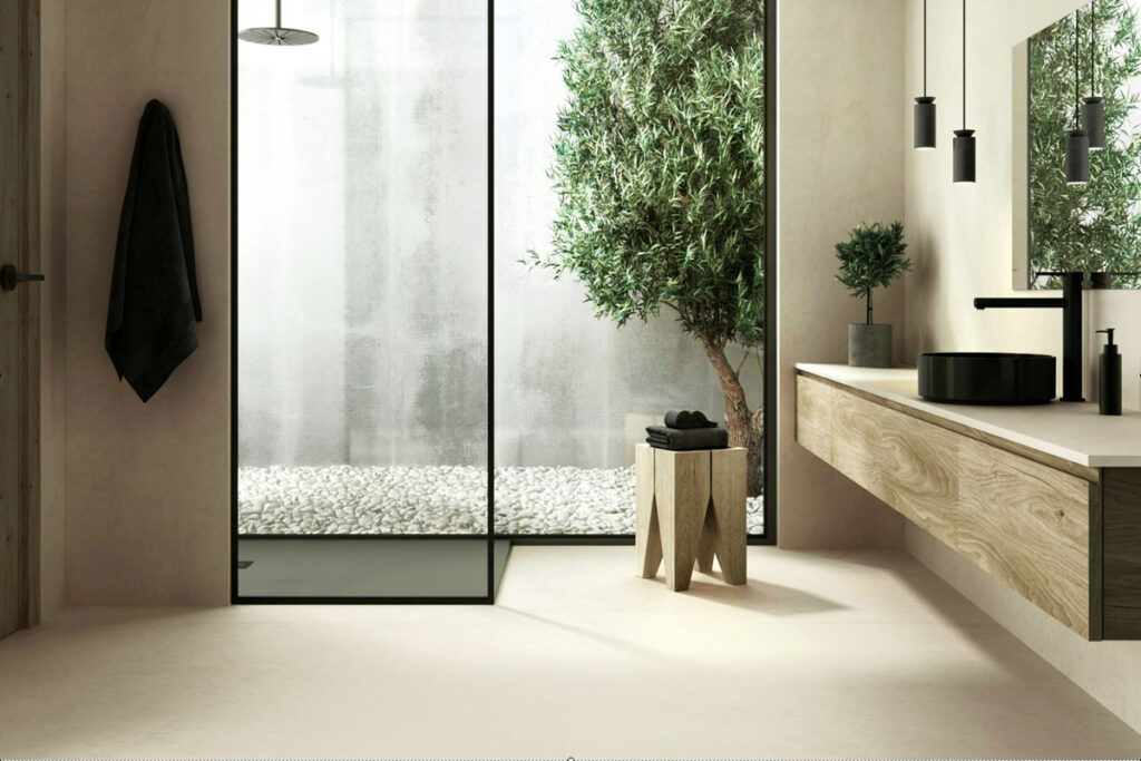 Biophilic bathroom