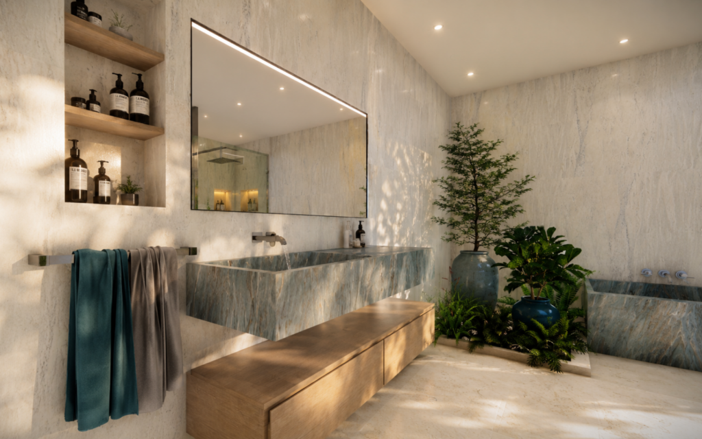Vasca e lavabo relax